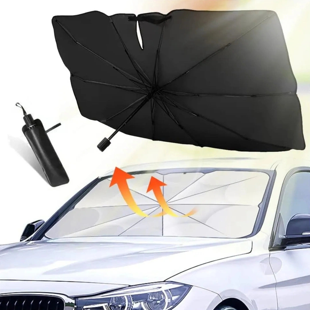 Sombrilla Para Auto Con Estuche Upf50