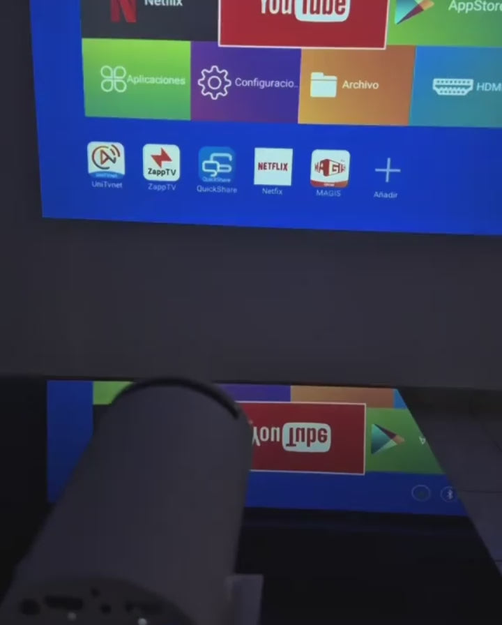 Proyector Smart Para Cine En Casa Hy300